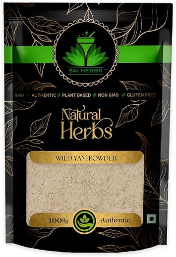 SAI HERBS Wild Yam Powder | Wild Yam Supplement | Pure & Natural | 50 Grams