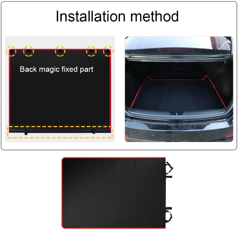 Alfombrilla Antideslizante Almohadilla Maletero Almohadilla Cuero Caja Trasera Tela Oxford Alfombrilla Maletero Fundas Asiento Almohadilla Trasera Manta Protector Maletero
