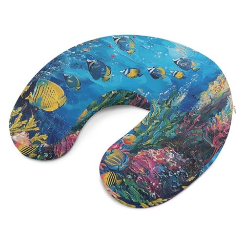 Almohada de viaje de espuma viscoelástica U cervical miniatura 6