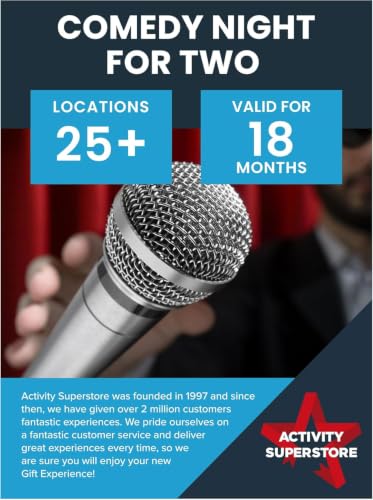Image of Activity Superstore Comedy Night For Two Experience