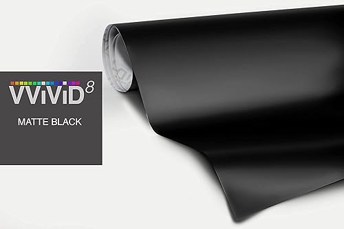 Vista 37 de VViViD Película adhesiva de vinilo para envolver, con liberación de aire, color negro mate (60 x 300 pulgadas/152.4 x 762 cm, rollo a granel)