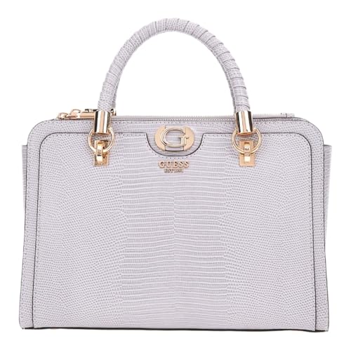 GUESS Orlina Society Satchel Lavendar Grey
