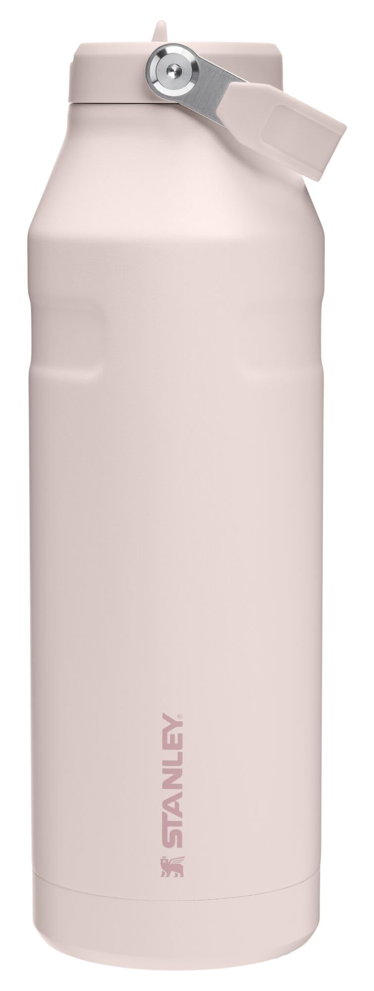 Stanley IceFlow Flip Straw 2.0 Water Bottle 50 oz | Built-In Straw with Larger Opening | Lightweight and Leak Resistant | Insulated Stainless Steel | BPA-Free | Rose Quartz — image 1