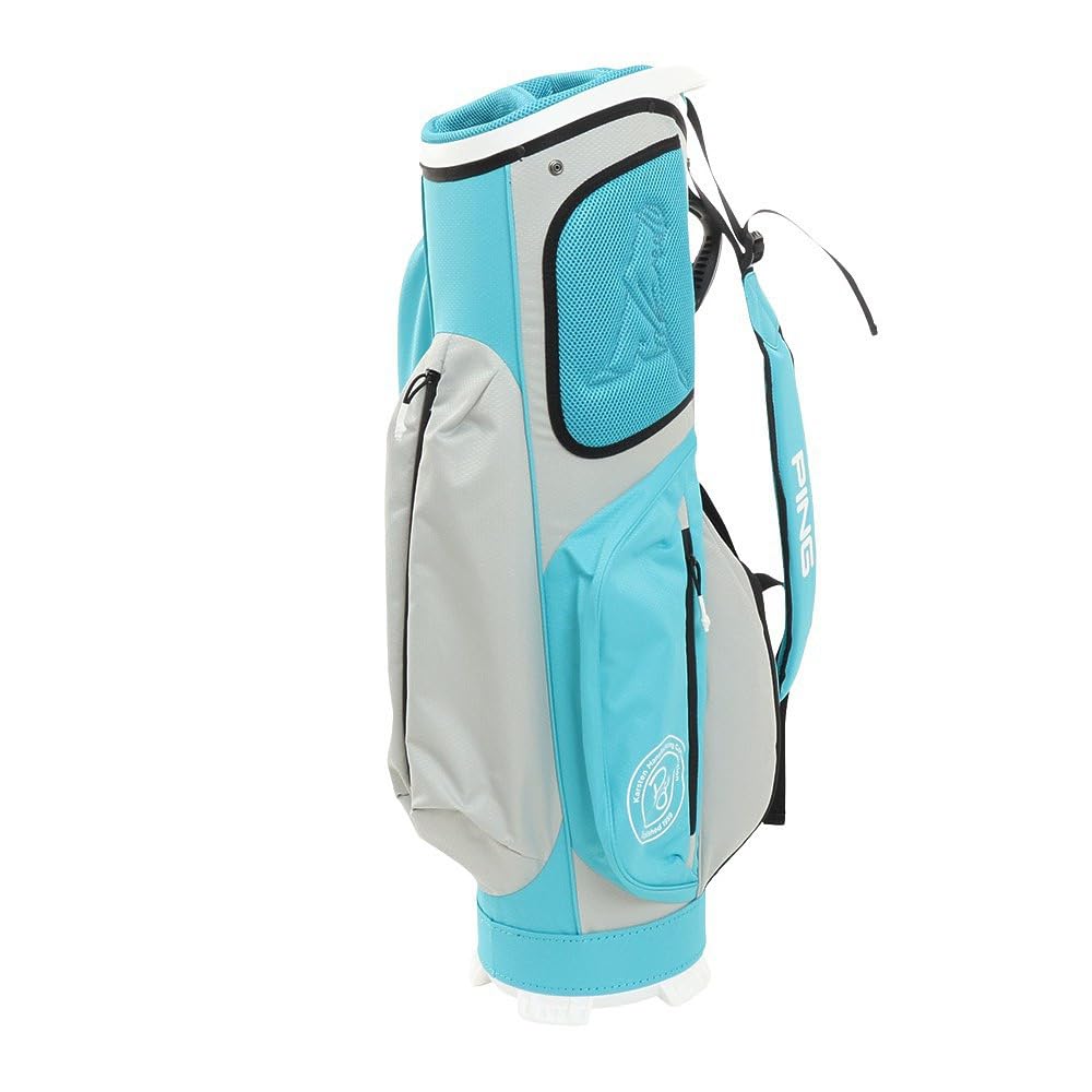PING ピン キャディーバッグ サステナブル ブルー×シルバー CB-P225 サステナブル ブルー/シルバー ピン(PING) キャディバッグ