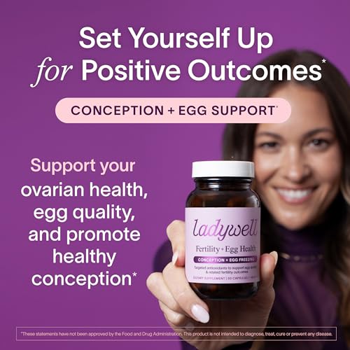 Fertility + Egg Health | Fertility Booster | Ovarian Health, Egg Quality, Ovulation & Healthy Conception Support | CoQ10, Folate + Key Ingredients | Science-Backed Women’s Supplement, 60 Ct - Image 3