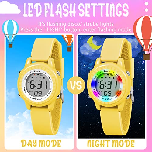 Watches for Girls Boys, LED Waterproof Watches for Kids - Best Kids Gifts3