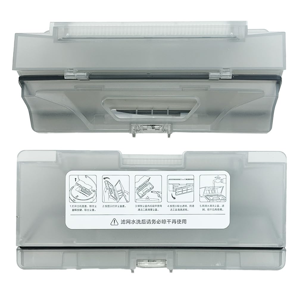 Scatola Ricambio 2in1 Per Xiaomi Robot Vacuum Mop 2S/3C - Filtro E Polveriera - Foto 12