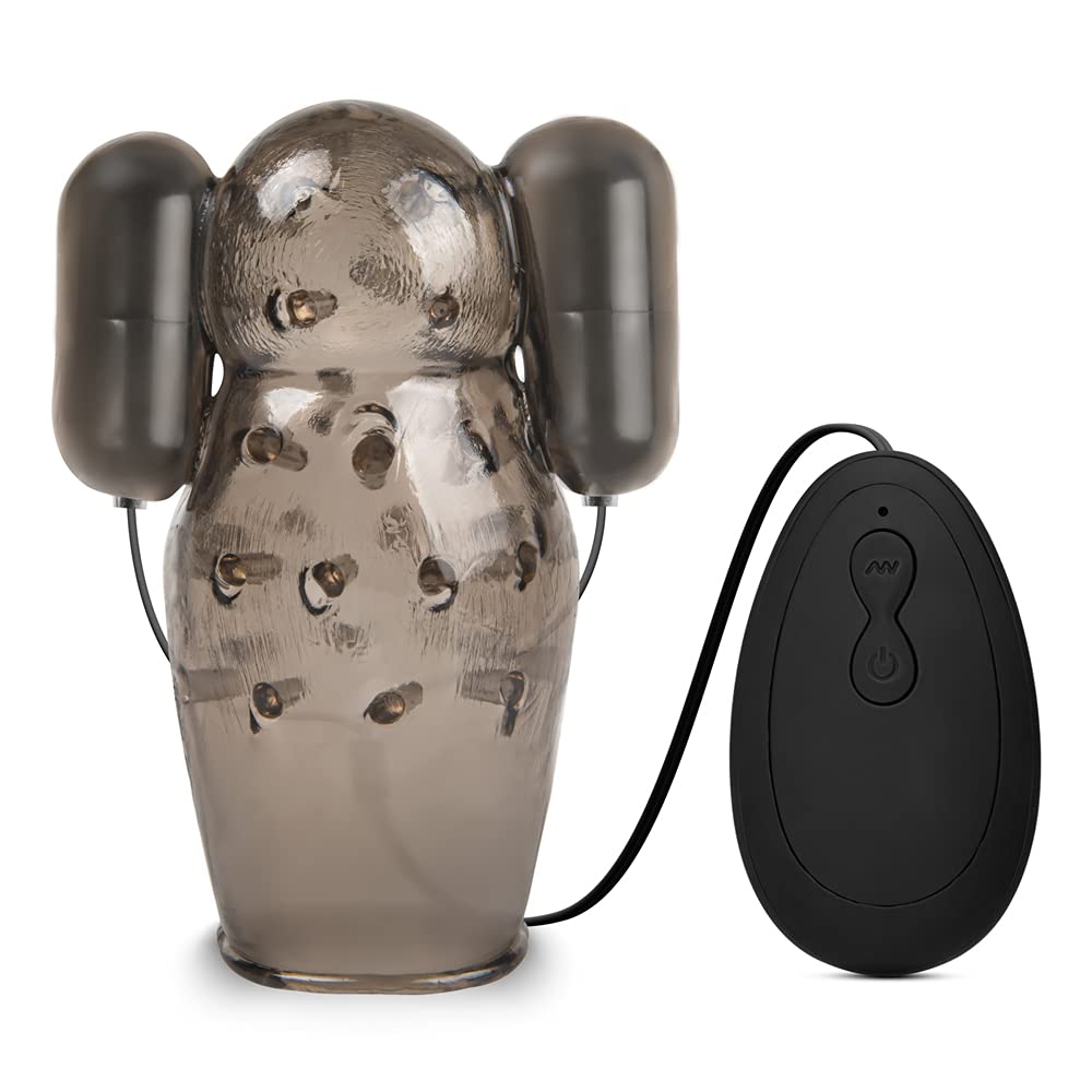 BeHorny Vibrating Multi Speed Vibrating Penis Glans Head Teaser, Male Sex Toy Masturbator, 20 Speed