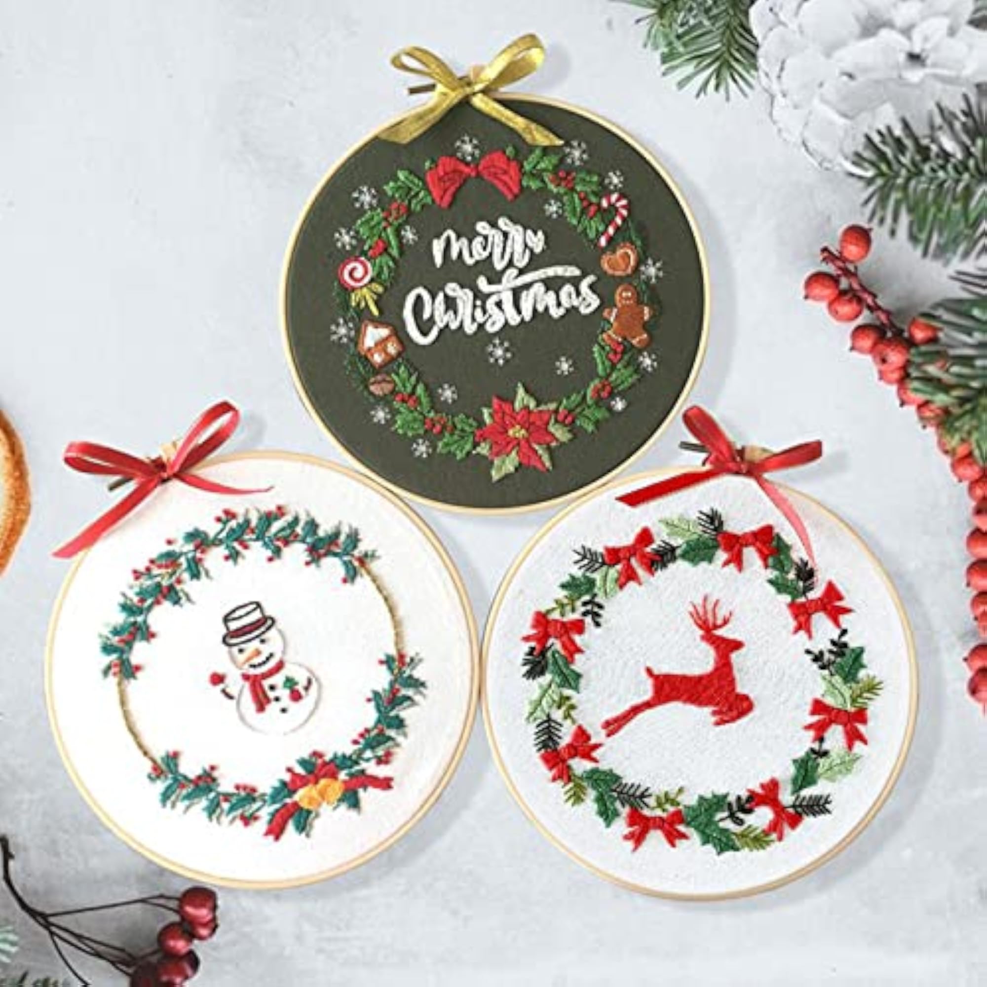 Embroidery Kit Hand Cross Stitch Material Home Decor
