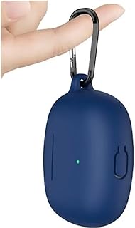 جراب حماية خلفي من السيليكون لموبايل هونر X3 لايت شحن محمول مع سلسلة مفاتيح مضادة للضياع أزرق