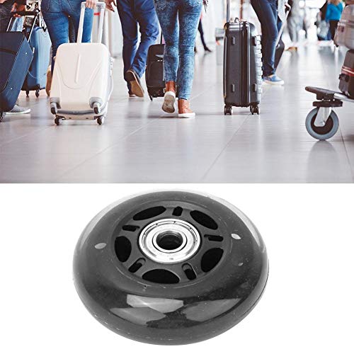Casters Wheel, 3In Replacement Luggage Suitcase/Scooter Inline Skate Roller Wheels Luggage Cart Accessories Axles Deluxe Repair #TOP1