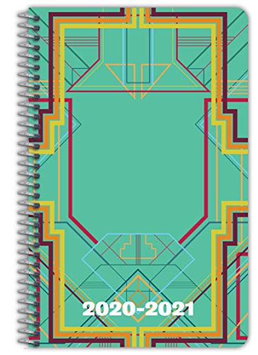 Dated Middle or High School Student Planner 2020-2021 Academic Year, 5.5x8.5 Inch Block