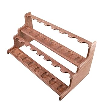 Amazon.co.jp: 木製タバコパイプスタンド 16本のタバコ喫煙