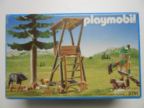 Preisvergleich Produktbild Playmobil 3741 Förster mit Jägerstand