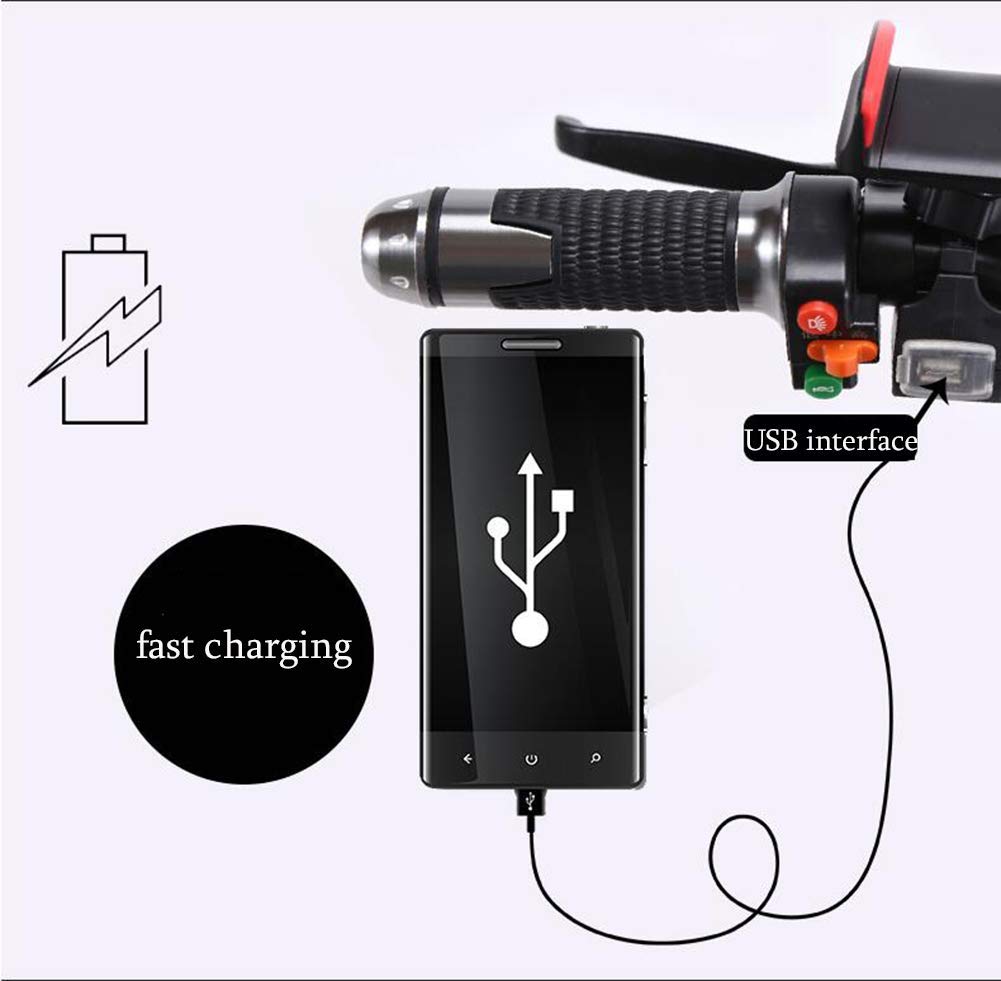 Buy Y&XF Folding Electric Scooter Rechargeable Seated Motorized