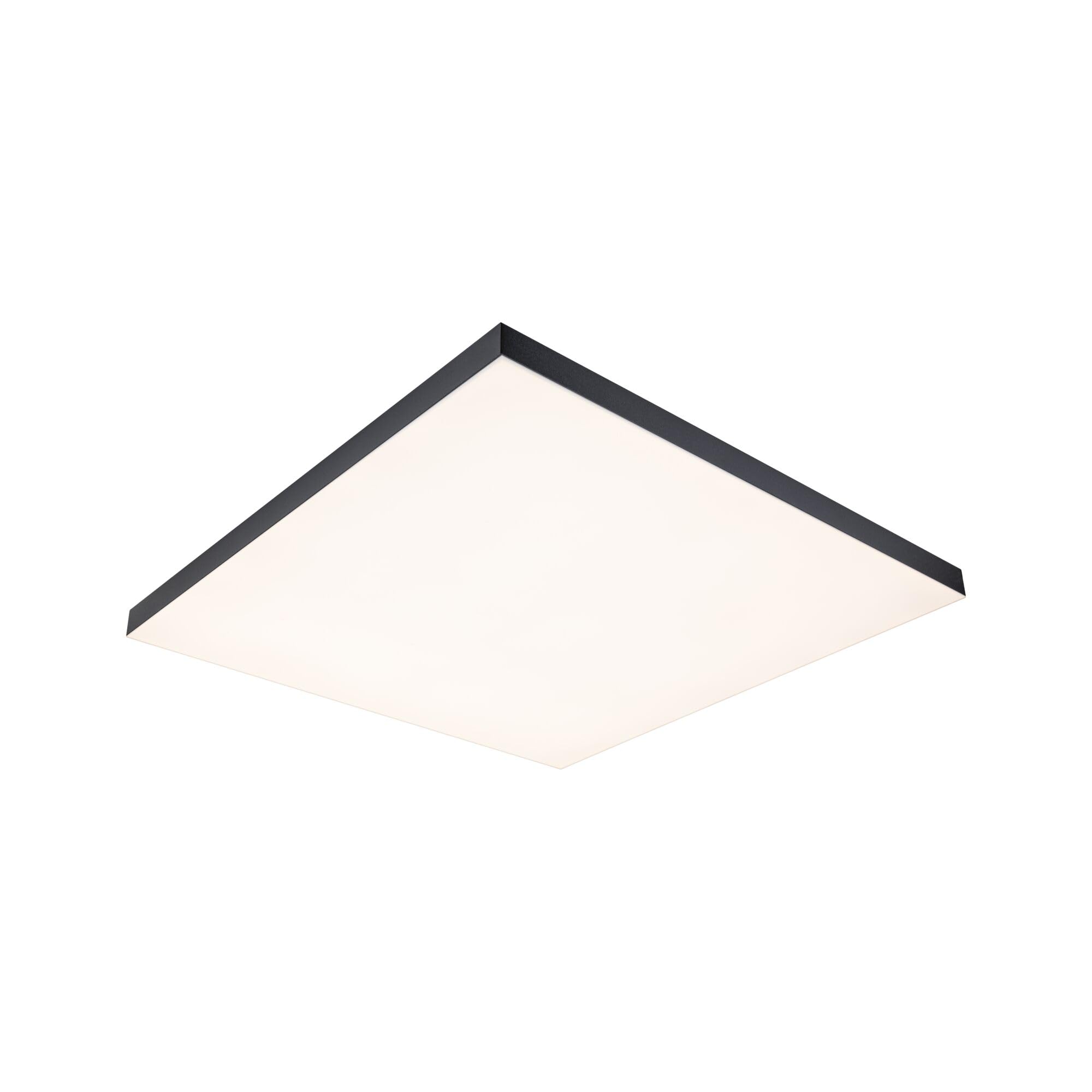 Paulmann 79913 LED Panel Loria Rainbow 595x595mm eckig incl. 1x31 W dimmbar dynamicRGBW Farbsteuerung Weiß matt Metall Deckenleuchte 3000 K