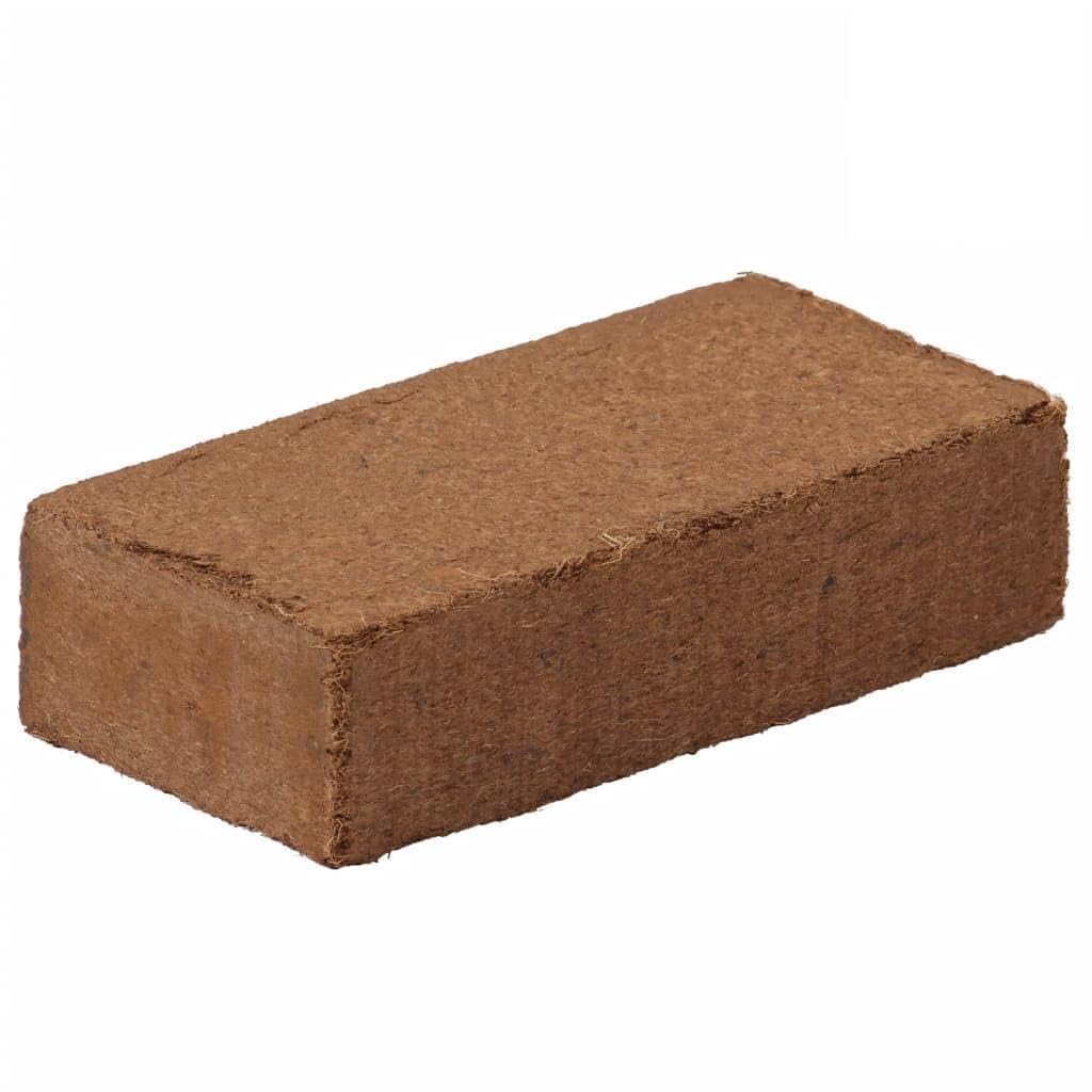 Gecheer Kokosziegel 24 STK 650 g pro Stück für Pflanzenwurzelentwicklung Samen Setzlinge Stecklinge Gartenerde Wasserspeicherung Belüftung Bodenverbesserung Hydroponik