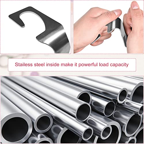 Headrest Hooks For Car, Car Purse Hook Holder,2 Pcs Leather Purse Holder For Car,Car Back Seat Headrest Hanger Vehicle Black Leather Storage #TOP3