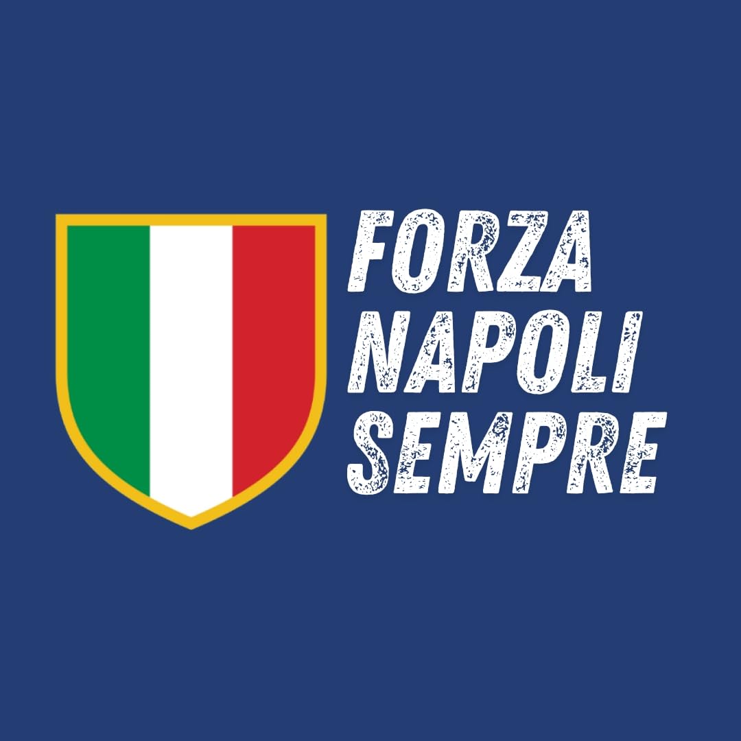 Bandiera Napoli Campione D'Italia 2025 - 4 Scudetto - Delso Print - Foto 11