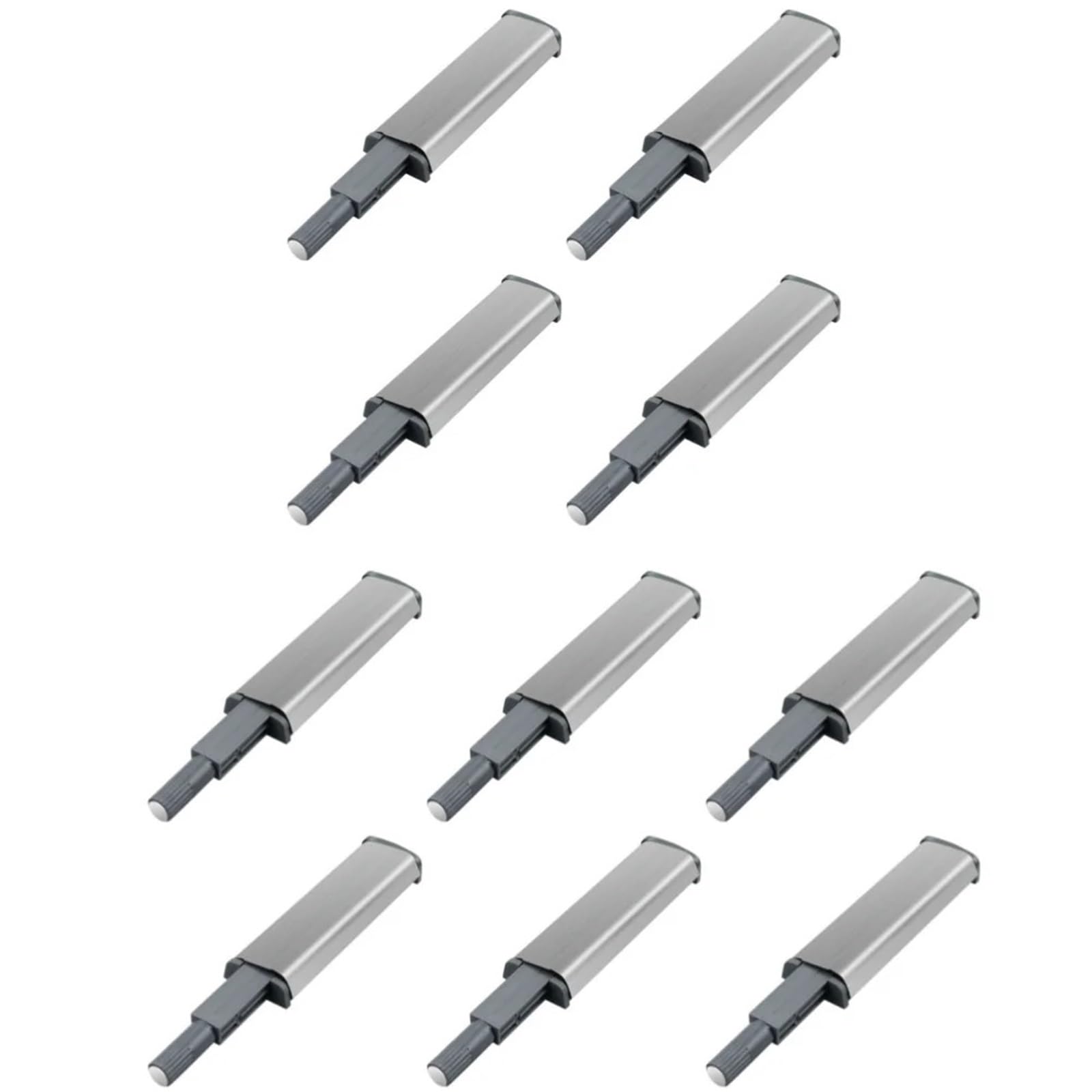 Cnyuon 10 Pcs 10/20 Pcs Door Stopper Cabinet Hardware Soft Close Damper Push To Open Drawer Quiet Closer Touch Invisible Handle Buffer(10 Pcs)