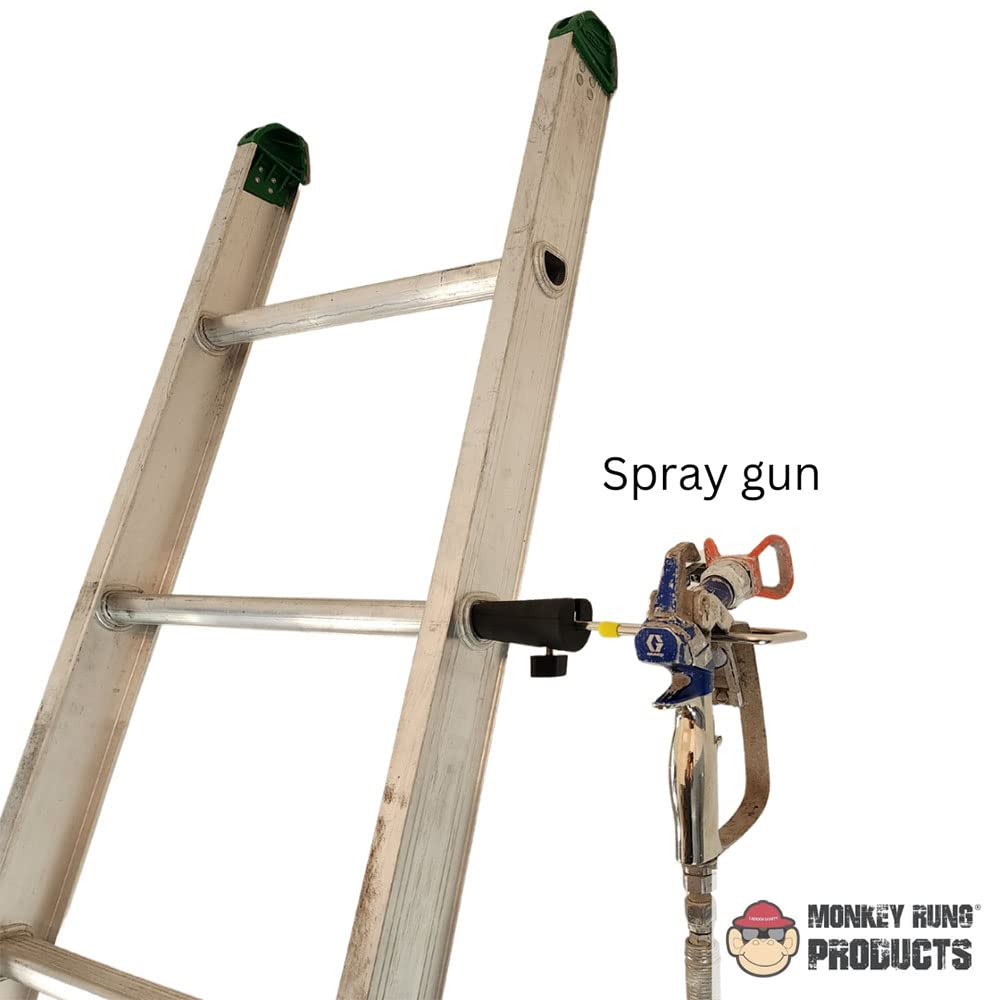 Monkey Grip Manos Libres Innovador Extensión Escalera Accesorios Universal Soporte de Herramientas Perfecto para Cubos de Pintura, Bolsas de Herramientas, Herramientas Eléctricas y Más