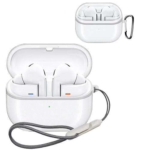 For Galaxy Buds 3 / 3 PRO �P�[�X �J�o�[�yBAOLINTX�zGalaxy Buds 3 PRO �P�[�X ���C�����X �C���[�z�� �p �P�[�X �V���R�����[�P�[�X �֗� ���s �y�� �ی�J�o�[ �L�Y�h�~ �h�o �h�k �y�ʏ��^ �ی�P�[