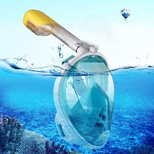 Overa Snorkel Mask DasMeer Full Face 180°View GoPro Compatible Snorkeling Mask with Easy Breathing Easy Draining Design and Anti-Fog Anti-Leak Technology, for Water Sports Swimming, Diving Sea (B0BJ951X1L) Amazon Price History, Amazon Price Tracker