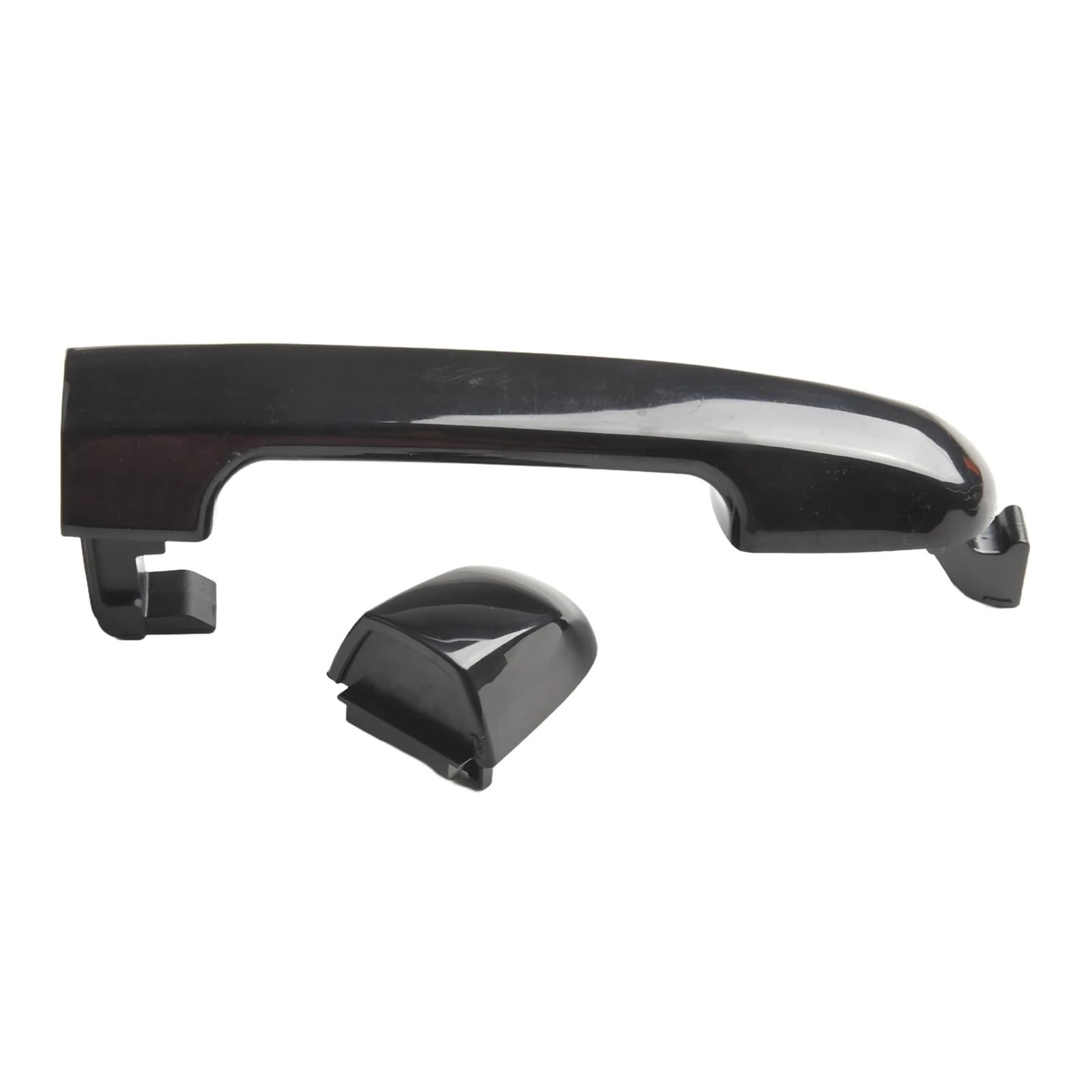 MHTGD Exterior Door Handle ABS Plastic Parts Rear Right 82652-1J000 Black for Hyundai for I20 2007-2014
