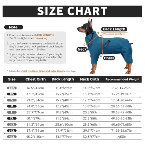 Ropa M abrigo de invierno para perros chaleco térmico acolchado 8