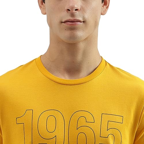 Image of UNITED COLORS OF BENETTON Men's Solid Regular Fit T-Shirt