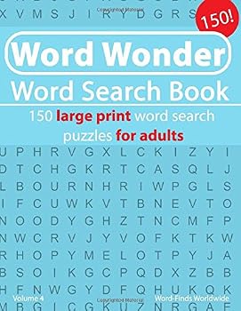 Word Wonder Word Search Book: 150 large print word search puzzles for adults