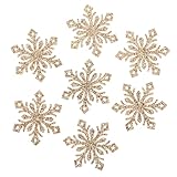 HAPINARY 30個 金色ヘアピンパッチ 雪花モチーフ 手作りヘアクリップ 女子向け服飾アクセサリー 発表会や普段使いに適した軽量素材