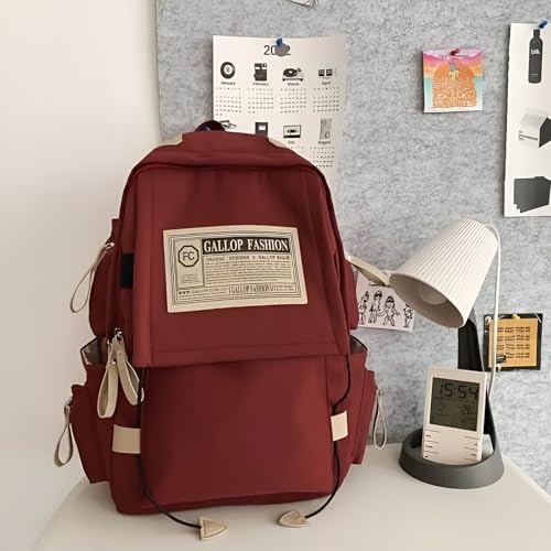 Image of School Bag Fashion And Casual Backpack, Large-capacity Bag For Boys And Girls, Outdoor Adjustable Backpack For School Boys Girls, School Season Gift