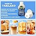 Nature's Charm Sweetened Condensed Coconut Milk, NEW Squeeze Bottle , Dairy and Soy FREE, Vegan, Lactose FREE, Gluten FREE. Rich Coconut Flavor, Good Soure of Calcum-11.25 Ounce (Pack of 2) Combo With FREE KC Commerce Wooden Spoon (2)
