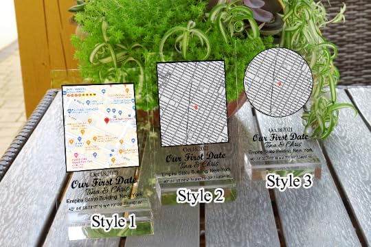 Miniatura 3 de Tina&Co Where it all Began Map, Where We First Met, Custom First Date Anniversary, Wedding Anniversary Map, Christmas Gifts, Valentines Day, Custom