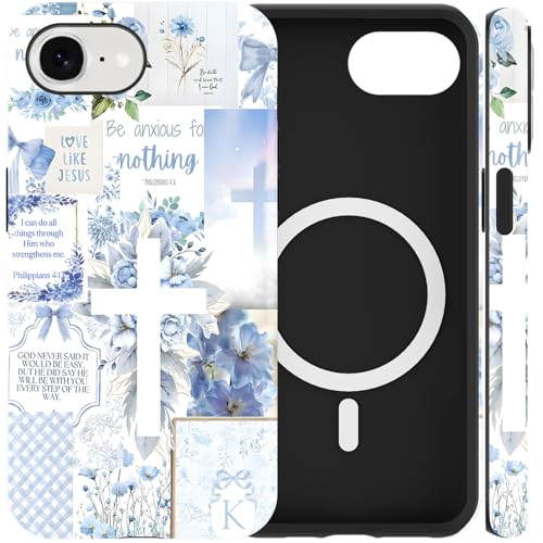 Coque antichoc iPhone 16E MagSafe pour protéger votre écran avec style floral