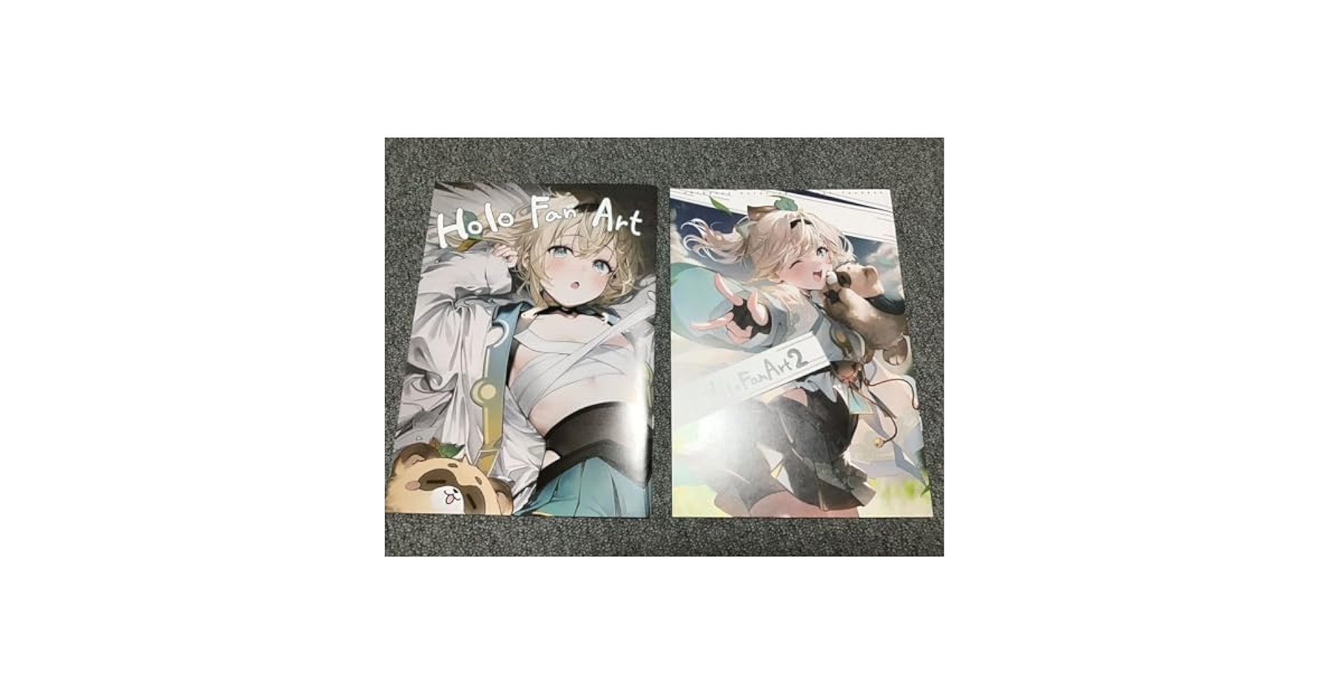 Amazon.co.jp: うみぼうず きんにくぽよぽよ Holo Fan Art 2冊