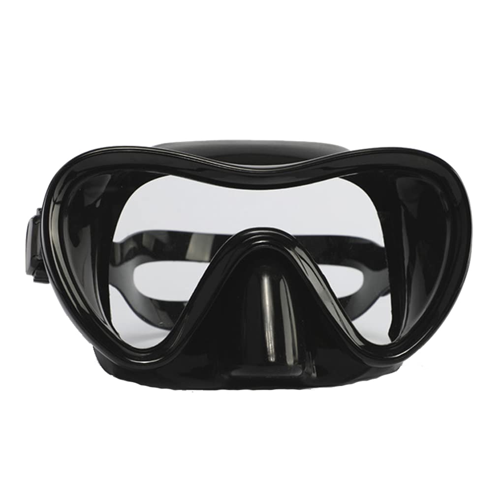 Máscara de buceo para esnórquel, gafas de natación con cubierta para la nariz, máscara de vidrio templado antivaho con correa de silicona, gafas antivaho para mujeres para nadar en el océano