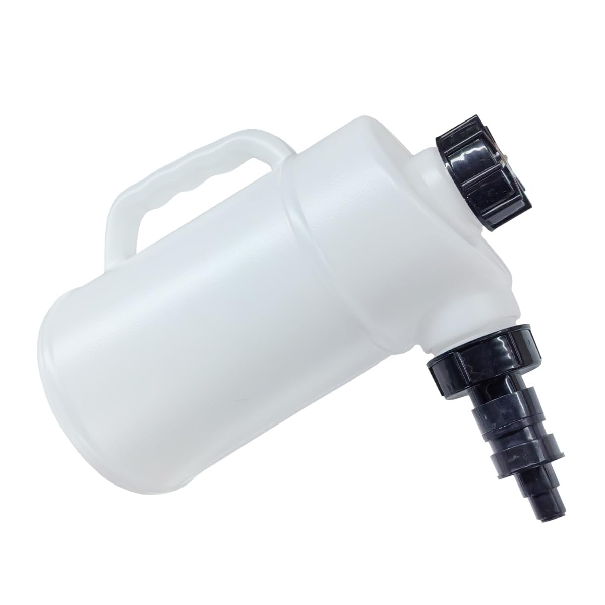 Photo 1 of UHANBUT Heavy Duty Battery Filler, 2 Liter Liquid Filling Jug with Auto Shut and Drip-Proof Valve for Car Batteries, Deep-Cycle Battery Water Filler Bottle for Vehicle, Golf Cart (White)