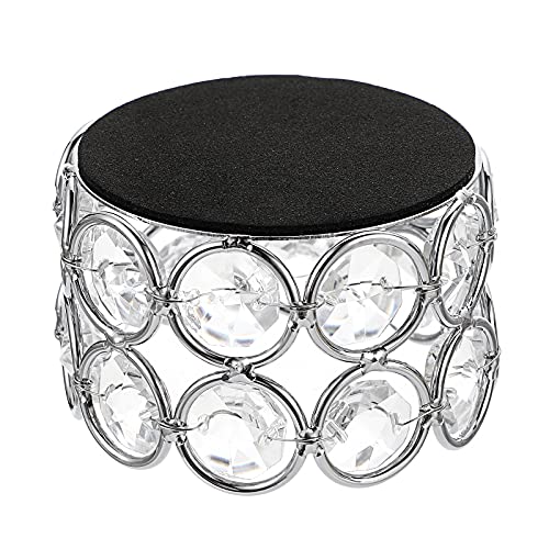 Ownmy 12Pcs Silver Crystal Tea Light Candle Holders Set Small Bowl Votive Candle Holders, Decorative Tealight Holders Pillar Candle Stands Candle Centerpieces For Dining Table Wedding Party Home Decor #TOP4