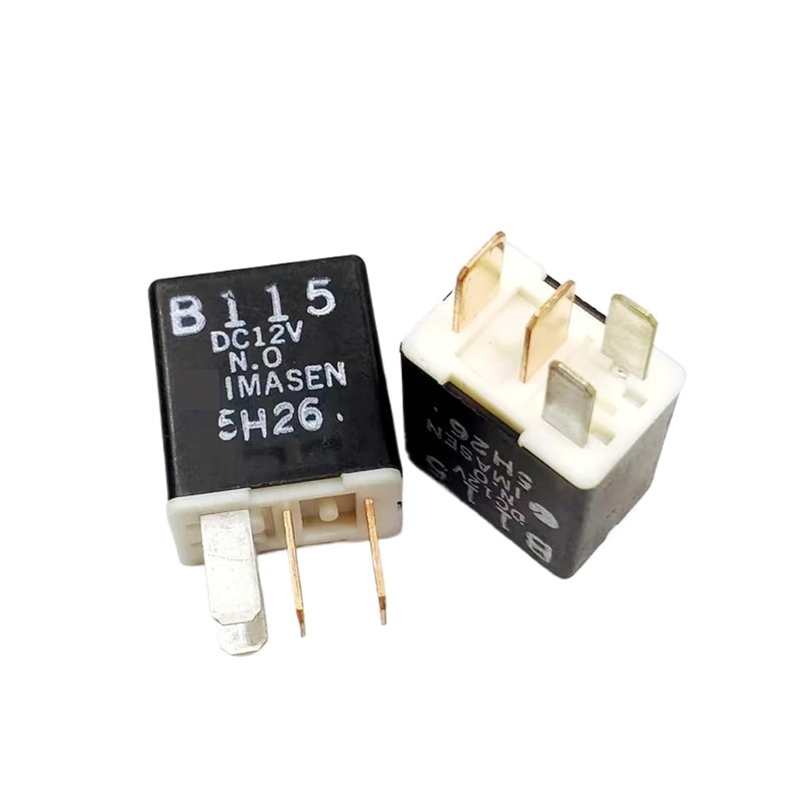Relais automobile B115 DC12V 4 broches commutateur universel boîte fusibles