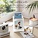 WINKINE Acrylic Polaroid Photo Frame & Film Storage Box for Polaroid i-Type/600/SX-70 Films, Instax Frame 4.2’’x3.5’’ with Sliding Lid, Wedding Guest Book Alternative, White, 2 Pack