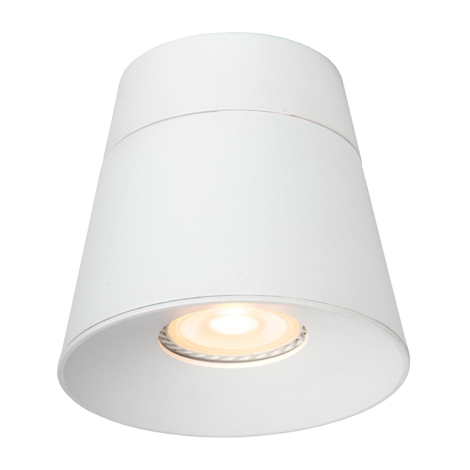 LUCIDE TRIGONO - Ceiling Spotlight - diameter 10,5 cm - 1xGU10 - White - Image 3