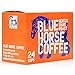 Blue Horse 'Gentle Giant' Original Coffee Pods, Medium Roast, 24ct Single Serve, Compatible with K Cups 2.0, Farm Fresh, Premium 100% Arabica Beans, Smooth Bold & Aromatic Flavor