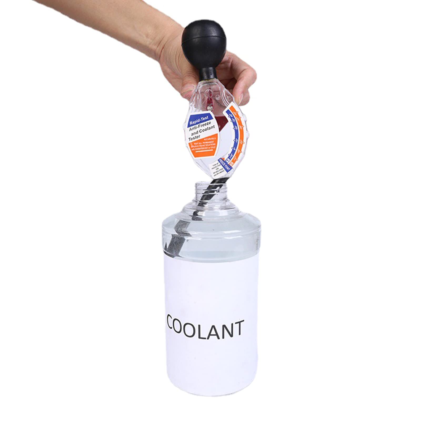 DIIOOMIEEU Anti-Freeze Coolant Tester Car Engine Freeze High Accuracy Accurate Battery Liquid Densitometer Simple Checking