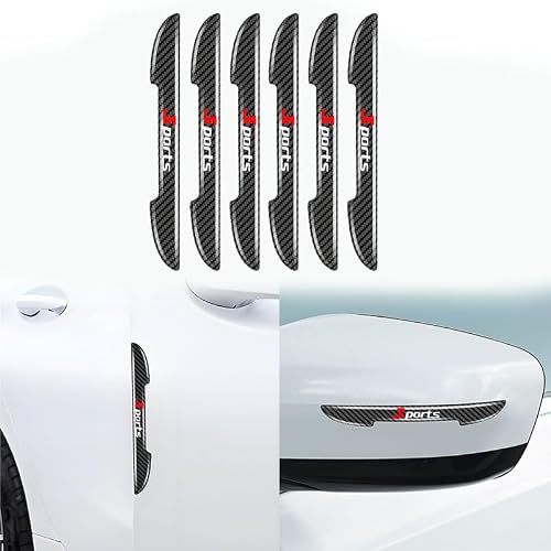VAPORVERSE 6 PCS Anti-Scratch Side Door Edge Protector for Cupra Leon Sportstourer KL, Bumper Protection Strip,Anti-Collision Protector