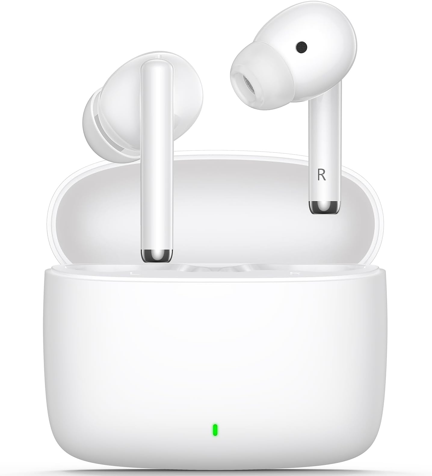 Wireless Earbuds for Google Pixel 10 8 9 Pro XL Fold 7 6 A, 5.3 Bluetooth Headphones Noise Canceling Ear Bud with Mic Touch HiFi Stereo for iPhone 17 Pro Max Air 16 Plus 15 14/Galaxy S26 S25 Ultra S24
