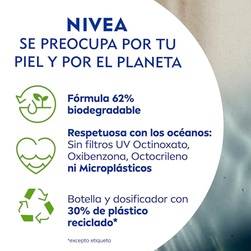 Miniatura 5 de NIVEA SUN Sensitive Spray Antialergias FP50+ - Protector Solar Corporal para Alergias Solares e Irritaciones - Protección Inmediata UVA/UVB - Sin Perfume - Resistente al Agua - Piel Sensible - 250 ml