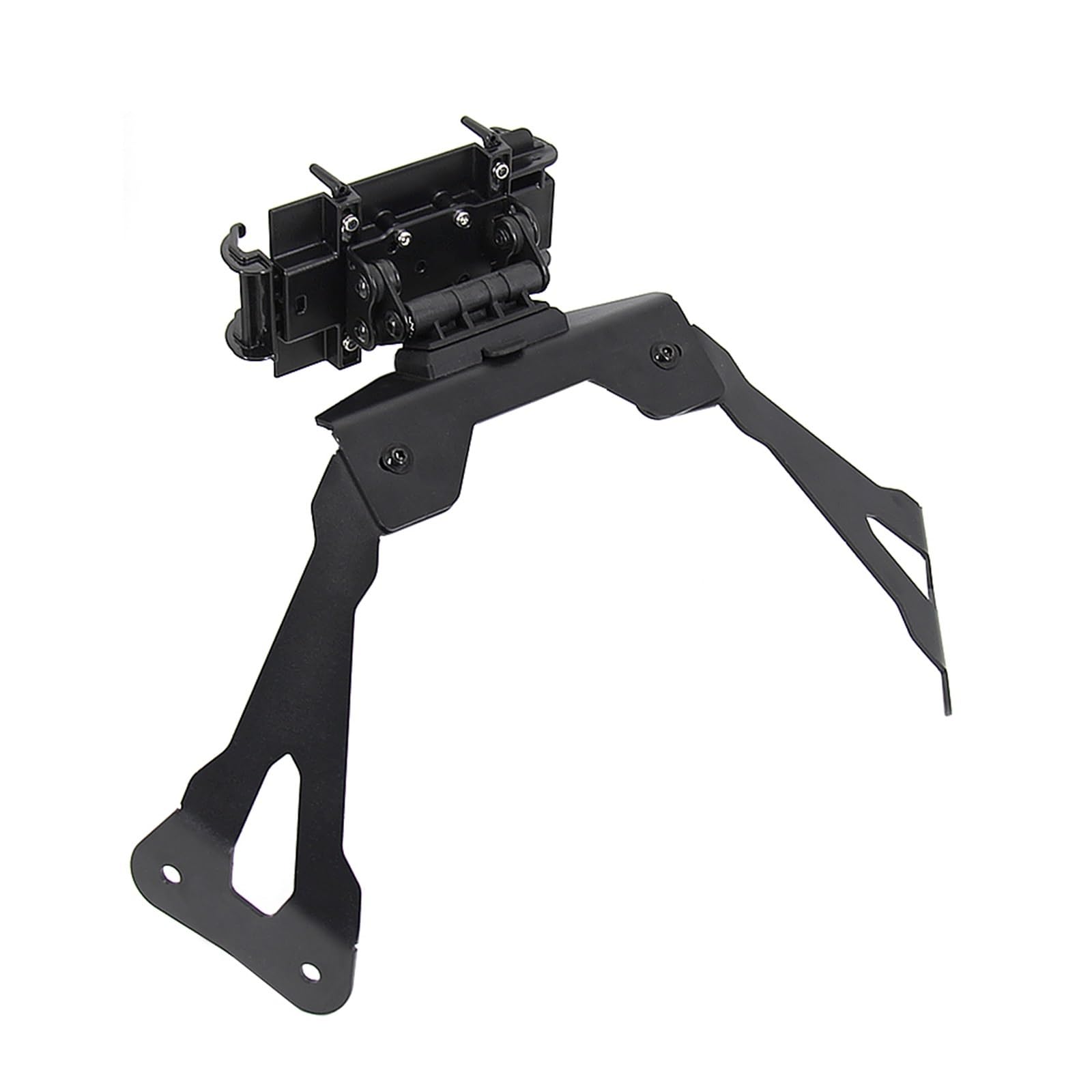 Wphlyz One Color Navigation Frame For Kawasaki For J300 2013-2021 2020 2019 Accessories Motorcycle Gps Phone Bracket Holder Navigation Plate Black Motorcycle Navigation Holder(5)