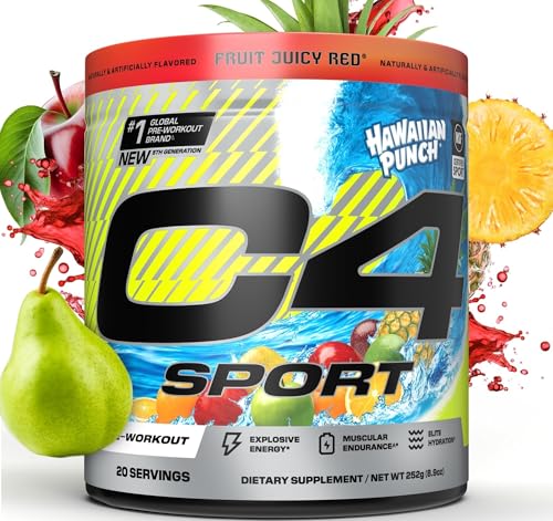 C4 Sport Pre Workout Powder - NSF Certified for...